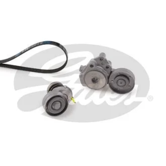 VW К-т ГРМ (ремінь+ 2 ролика) WV, AUDI, 1,4TSI 05-. Gates K096PK1700 (фото 1)