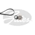 GATES FIAT К-кт ГРМ ( ремінь+ролик) FIORINO Фургон/мінівен (146_) 1.2 04-14 K015PK1173 GATES K015PK1173