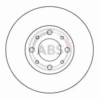 Диск гальмівний A.B.S. A.B.S. 16222