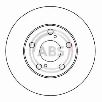 Диск гальмівний A.B.S. A.B.S. 16220