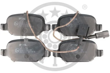 Гальмівні колодки дискові Optimal BP-12637