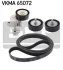 SKF MITSUBISHI К-кт ГРМ (2 ролика+ролик з нятяжним пристроєм+ ремінь) ASX (GA_W_) 2.0 MIVEC (GA2W) 10-, CITROEN C-CROSSER (VU_, VV_) 2.0 10-12 VKMA 65072 SKF VKMA 65072
