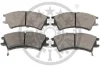 Гальмівні колодки дискові Optimal BP-10261 (фото 2)