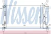 MERCEDES Радіатор системи охолодження двигуна A-CLASS (W169) 04-, B-CLASS Sports Tourer (W245) 05- NISSENS 67106 (фото 1)