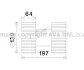 AVA BMW Вентилятор cалона 3 (E46) BW8480 AVA BW8480
