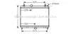 AVA CITROEN Радіатор системи охолодження двиг. С5 1.6HDi/THP/VTi 09- AVA AVA COOLING PEA2358 (фото 1)