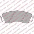 Комплект гальмівних колодок передн, HYUNDAI H-1, H-1 CARGO, H-1 TRAVEL KIA CARNIVAL III TOYOTA PROACE, PROACE VERSO 2.0D-2.9D 07.01- Delphi LP2094 (фото 1)