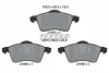 Комплект гальмівних колодок передн, VW CALIFORNIA T4 CAMPER, TRANSPORTER T4 1.9D-2.8 07.90-06.03 TEXTAR 2188302 (фото 1)