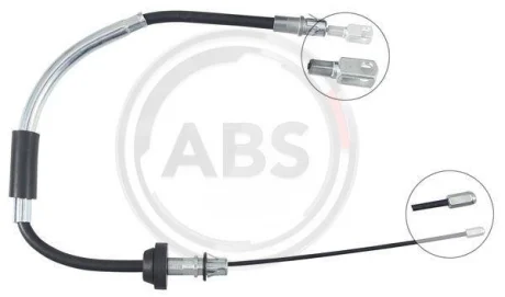 Трос ручного гальма ABS A.B.S. K17627