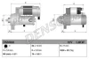 Стартер (12В, 1,3кВт, новий із заставою) TOYOTA AVENSIS, COROLLA VERSO 1.6/1.8 03.03-03.09 DENSO DSN920 DSN920