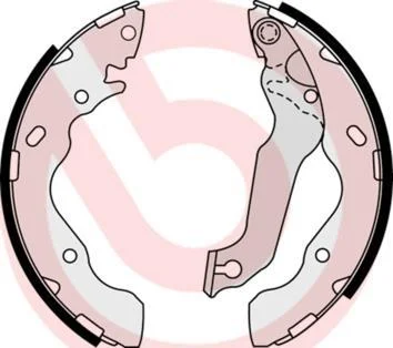 Гальмівні колодки барабанні BREMBO S30511