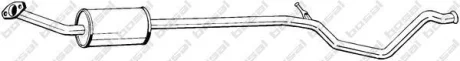 Глушитель средняя часть PEUGEOT 307 01-03 BOSAL 288-103