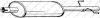 BOSAL 279-347 Глушитель средняя часть VW LT 97- (279-347) BOSAL 279-347