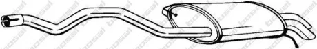 Фото 1 - глушитель задняя часть VW Transporter T5 (03-09) BOSAL 286-489 Глушитель задняя часть VW Transporter T5 (03-09) BOSAL 286-489 (фото 1)