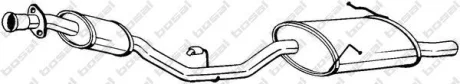 Глушитель, алюм. cталь, задн. часть BMW 316I (98-00) BOSAL 283-171