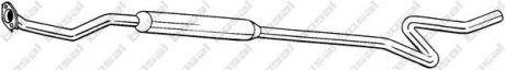 Глушитель, алюм. сталь, передн. часть CITROEN C3 (05-) BOSAL 288-137
