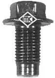 Пробка сливная поддона с резьбой Citroen C1/Peugeot 107 1.0 (05-) Metalcaucho 05208
