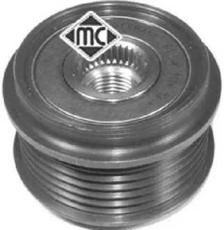 Фото 1 - шкив генератора Renault Laguna, Megane 1.9 (01-) Metalcaucho 04912 Шкив генератора Renault Laguna, Megane 1.9 (01-) Metalcaucho 04912 (фото 1)