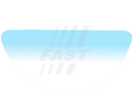 Скло дзеркала Ford Transit 91-06 Л. (нижн.) FAST FT88601 (фото 1)