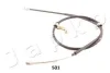 JAPKO 131501 Трос стояночного тормоза левый Mitsubishi Galant VII, VIII 1.8-2.5 (92-03) (131501) JAPKO 131501