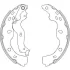 Колодки тормозные бараб. задн. (Remsa) Suzuki SX4 06-14,Fiat Sedici 06-14 WOKING Z4227.00 (фото 1)