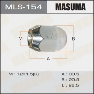 Гайка колеса MASUMA MLS154
