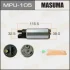 Masuma MPU105 Бензонасос электрический (+сеточка) Honda/ Mazda/ Mitsubishi/ Subaru/ Toyota (MPU105) MASUMA MPU105
