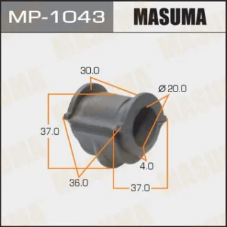 Фото 1 - втулка стабилизатора переднего Nissan Almera (00-06) (Кратно 2 шт) MASUMA MP1043 Втулка стабилизатора переднего Nissan Almera (00-06) (Кратно 2 шт) MASUMA MP1043 (фото 1)