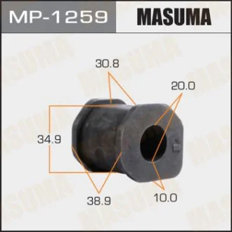 Фото 1 - втулка стабилизатора переднего Mitsubishi L200 (-08), Pajero Sport (-09) (Кратно 2 шт) MASUMA MP1259 Втулка стабилизатора переднего Mitsubishi L200 (-08), Pajero Sport (-09) (Кратно 2 шт) MASUMA MP1259 (фото 1)