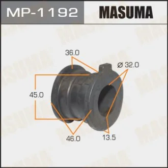Фото 1 - Втулка стабилизатора заднего Lexus GX 470 (03-09) (Кратно 2 шт) MASUMA MP1192 Втулка стабилизатора заднего Lexus GX 470 (03-09) (Кратно 2 шт) MASUMA MP1192 (фото 1)