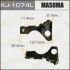 Кронштейн бампера переднего левый Toyota Corolla (02-07) MASUMA KJ1074L (фото 1)