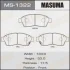 Колодки тормозные передн Toyota Camry (-00), RAV 4 (-00) MASUMA MS1322 (фото 1)