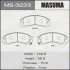 Колодки тормозные передн Mitsubishi L200 (00-08), Lancer (08-12), Pajero Sport (-09) MASUMA MS3233 (фото 1)