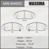 Колодки тормозные передн Honda Accord (02-05), Civic (06-11), FR-V (05-09) MASUMA MS8465 (фото 1)