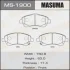 Колодки тормозные передн Toyota Avensis (03-08) MASUMA MS1900 (фото 1)