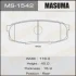 Колодки тормозные задн Toyota Land Cruiser (09-), Tundra (07-) MASUMA MS1542 (фото 1)