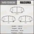 Колодки тормозные передн Mazda CX-5 (11-) MASUMA MS5908 (фото 1)