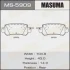 Колодки тормозные задн Mazda CX-5 (11-) MASUMA MS5909 (фото 1)