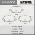 Колодки тормозные задн Honda Civic (06-12) MASUMA MS8908 (фото 1)