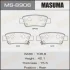 Колодки тормозные задн Honda CR-V (07-12) MASUMA MS8906 (фото 1)