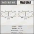 Колодки тормозные передн Toyota Hilux (08-15) MASUMA MS1919 (фото 1)