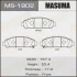 Masuma MS1902 Колодки тормозные передн Toyota Venza (09-16) (MS1902) MASUMA MS1902