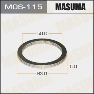 Фото 1 - Кольцо глушителя графитовое MASUMA MOS115 Кольцо глушителя графитовое MASUMA MOS115 (фото 1)