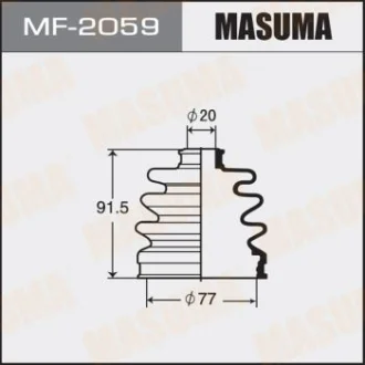 Фото 1 - пыльник ШРУСа наружного Nissan Primera (-01) MASUMA MF2059 Пыльник ШРУСа наружного Nissan Primera (-01) MASUMA MF2059 (фото 1)