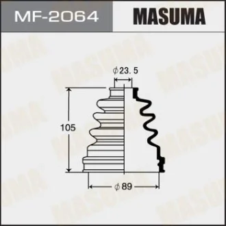 Фото 1 - пыльник ШРУСа наружного Nissan Murano (04-08), Primera (01-05), Teana (03-08), X-Trail (00-07) MASUMA MF2064 Пыльник ШРУСа наружного Nissan Murano (04-08), Primera (01-05), Teana (03-08), X-Trail (00-07) MASUMA MF2064 (фото 1)