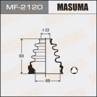 Фото 1 - Пыльник ШРУСа внутреннего Toyota Corolla (00-06), RAV 4 (00-05) MASUMA MF2120 Пыльник ШРУСа внутреннего Toyota Corolla (00-06), RAV 4 (00-05) MASUMA MF2120 (фото 1)