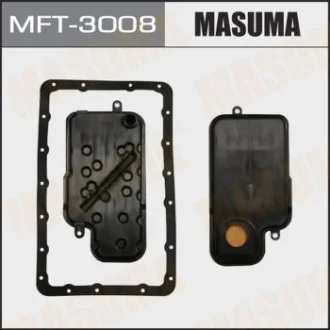 Фото 1 - фильтр АКПП (+прокладка поддона) Mitsubishi Pajero (-00), Pajero Sport (-00) MASUMA MFT3008 Фильтр АКПП (+прокладка поддона) Mitsubishi Pajero (-00), Pajero Sport (-00) MASUMA MFT3008 (фото 1)