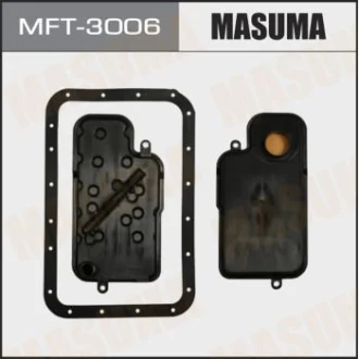Фото 1 - фильтр АКПП (+прокладка поддона) Mitsubishi L200 (05-), Pajero (00-11), Pajero Sport (09-15) MASUMA MFT3006 Фильтр АКПП (+прокладка поддона) Mitsubishi L200 (05-), Pajero (00-11), Pajero Sport (09-15) MASUMA MFT3006 (фото 1)