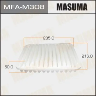 Фото 1 - фильтр воздушный MASUMA MFAM308 Фильтр воздушный MASUMA MFAM308 (фото 1)