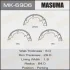 Колодки тормозные стояночного тормоза Mitsubishi ASX (10-), Lancer, Outlander (07-15) MASUMA MK6906 (фото 1)